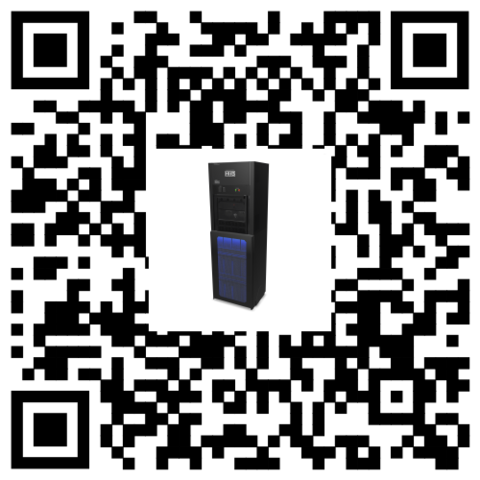 QR Code to scan to see how the hub could look into your home.